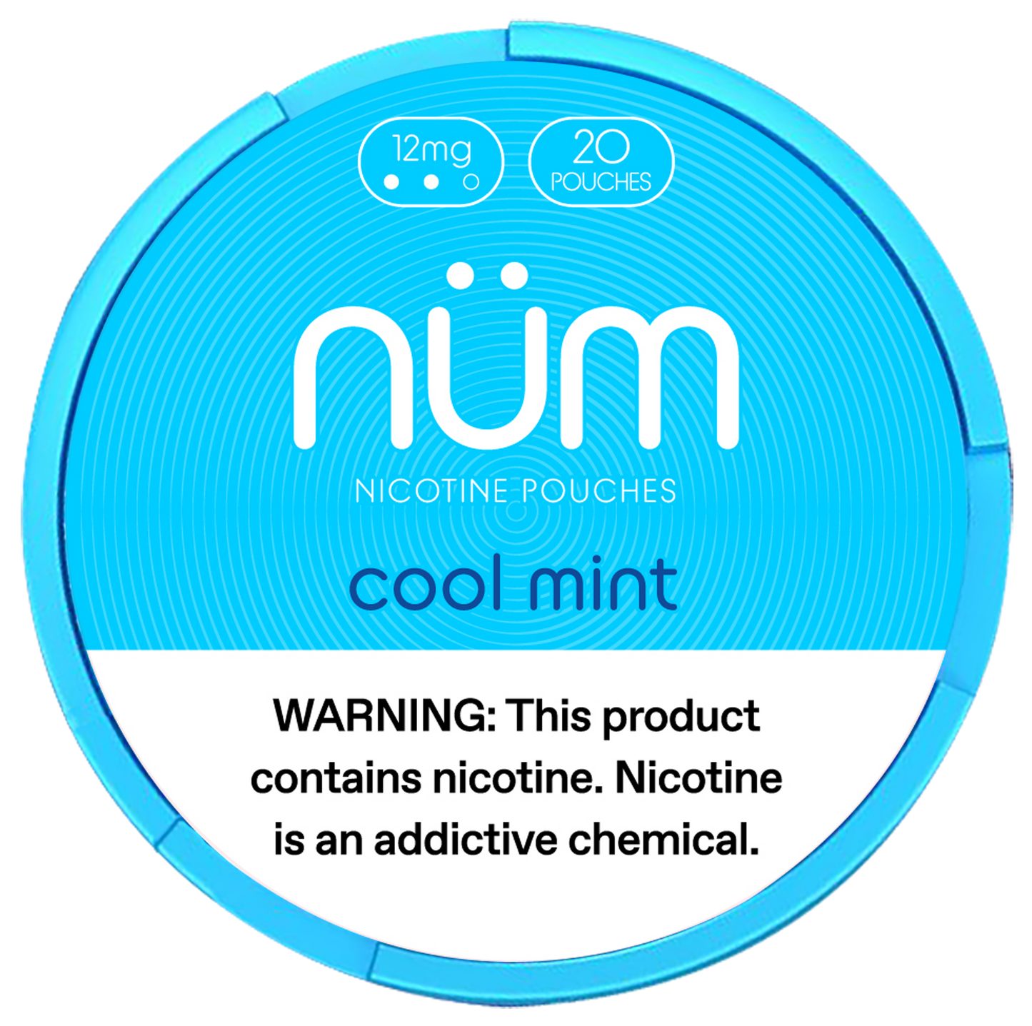 NÜM - Cool Mint 12mg(5pk)