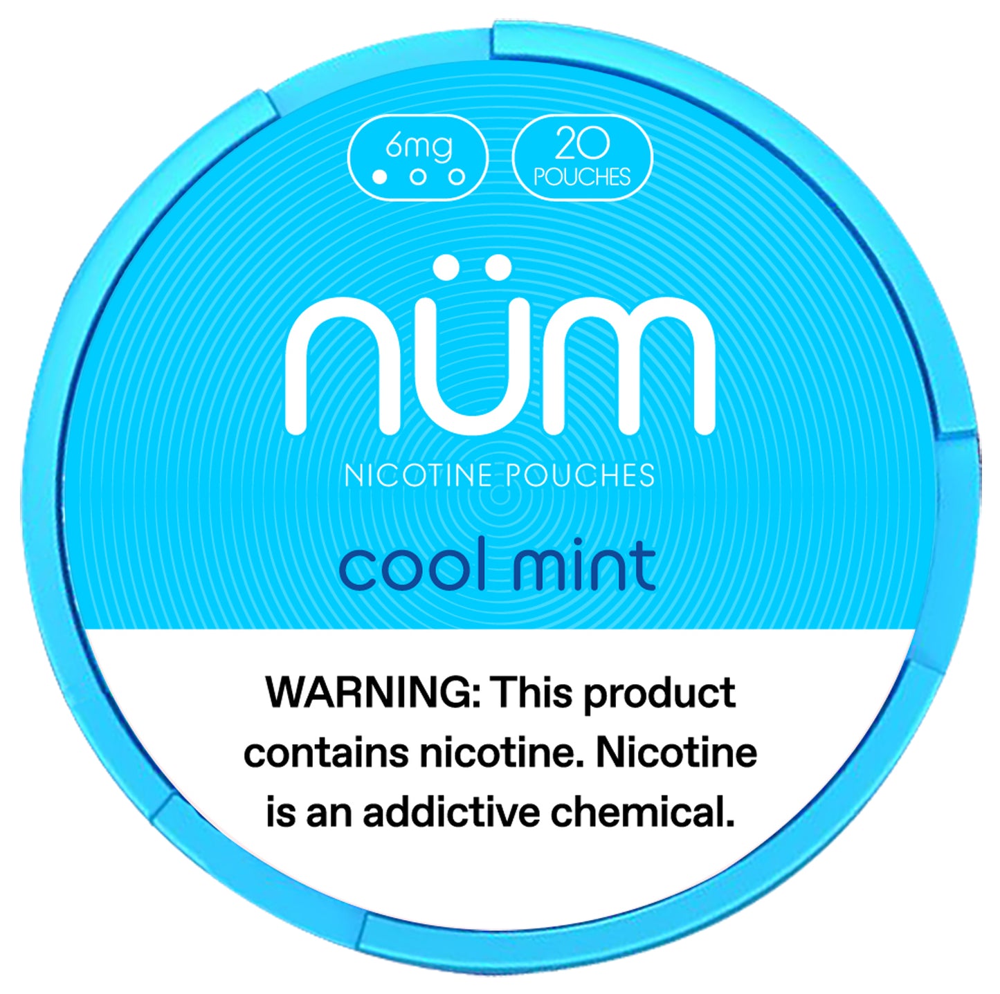 NÜM - Cool Mint 6mg(5pk)