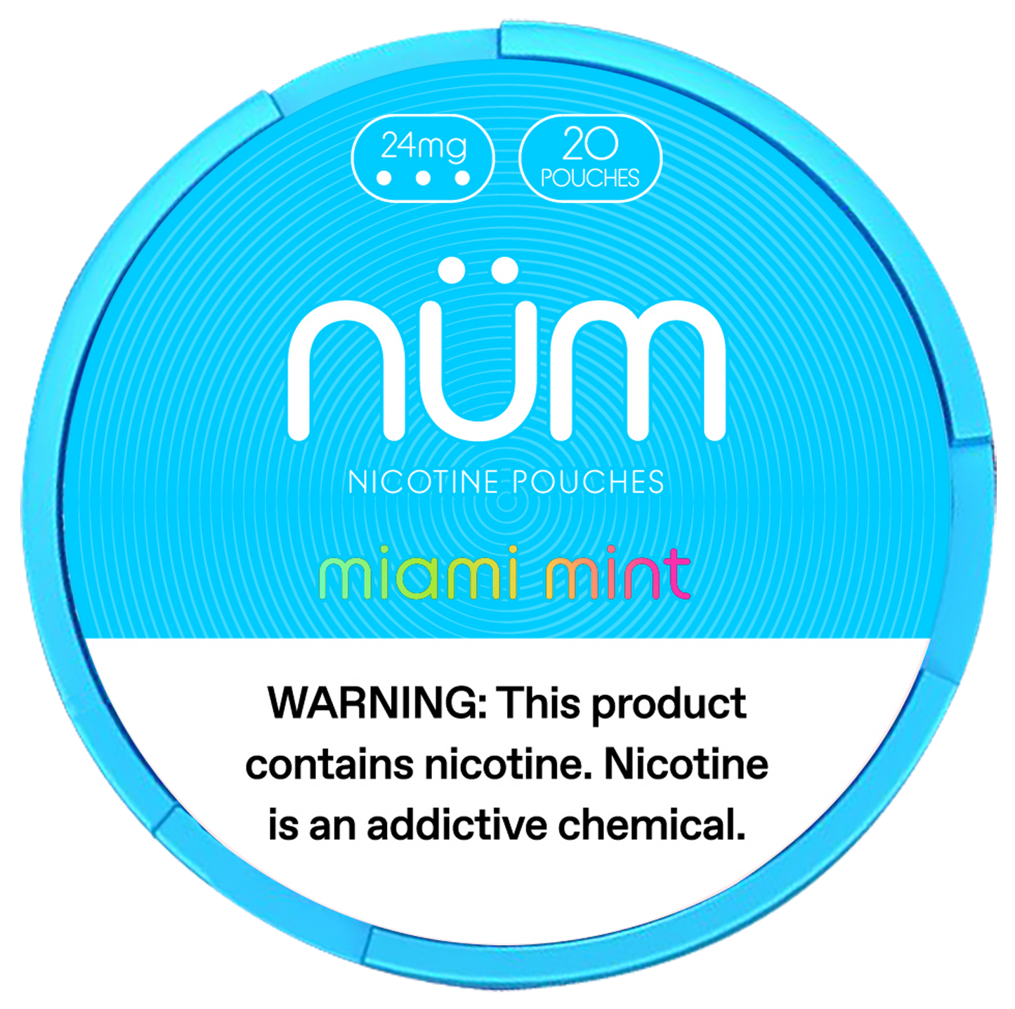 NÜM - Miami Mint 24mg(5pk)