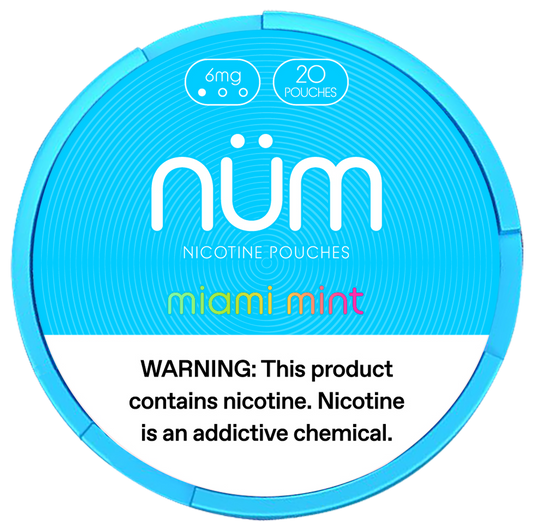 NÜM - Miami Mint 6mg(5pk)