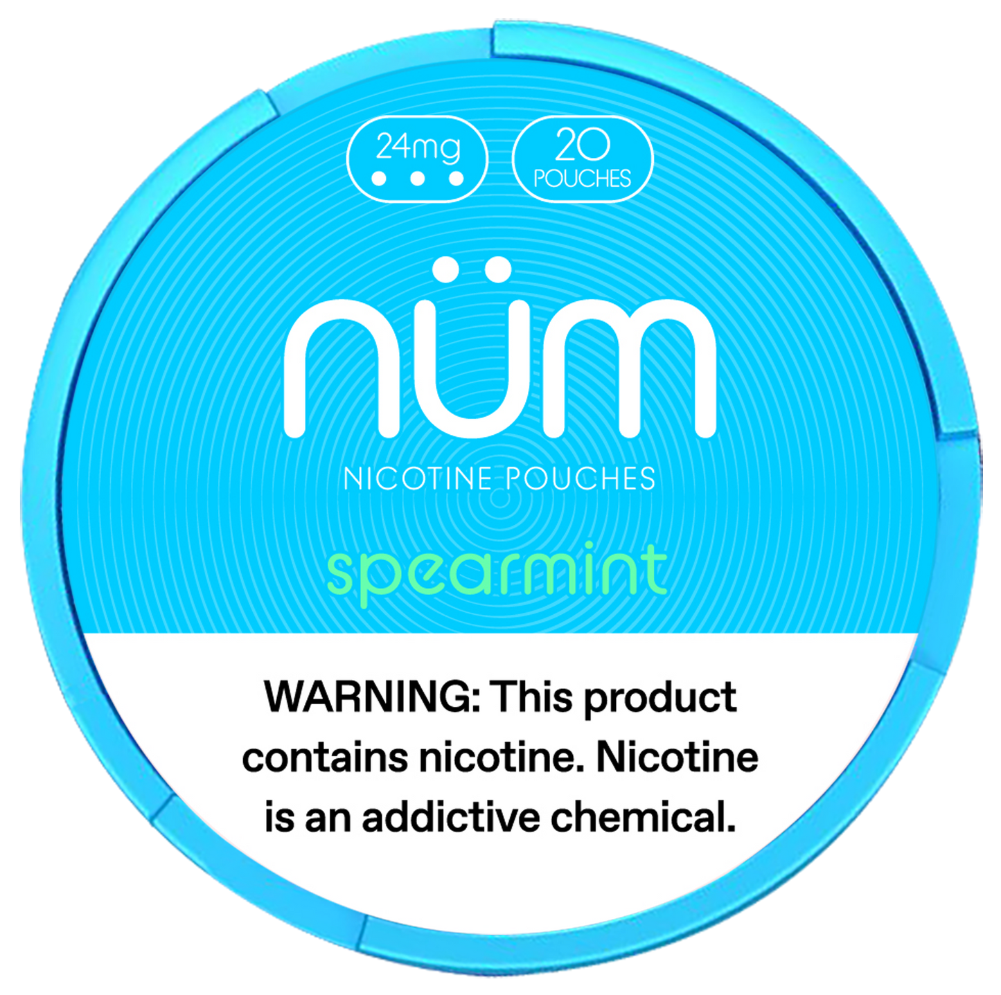 NÜM - Spearmint 24mg(5pk)