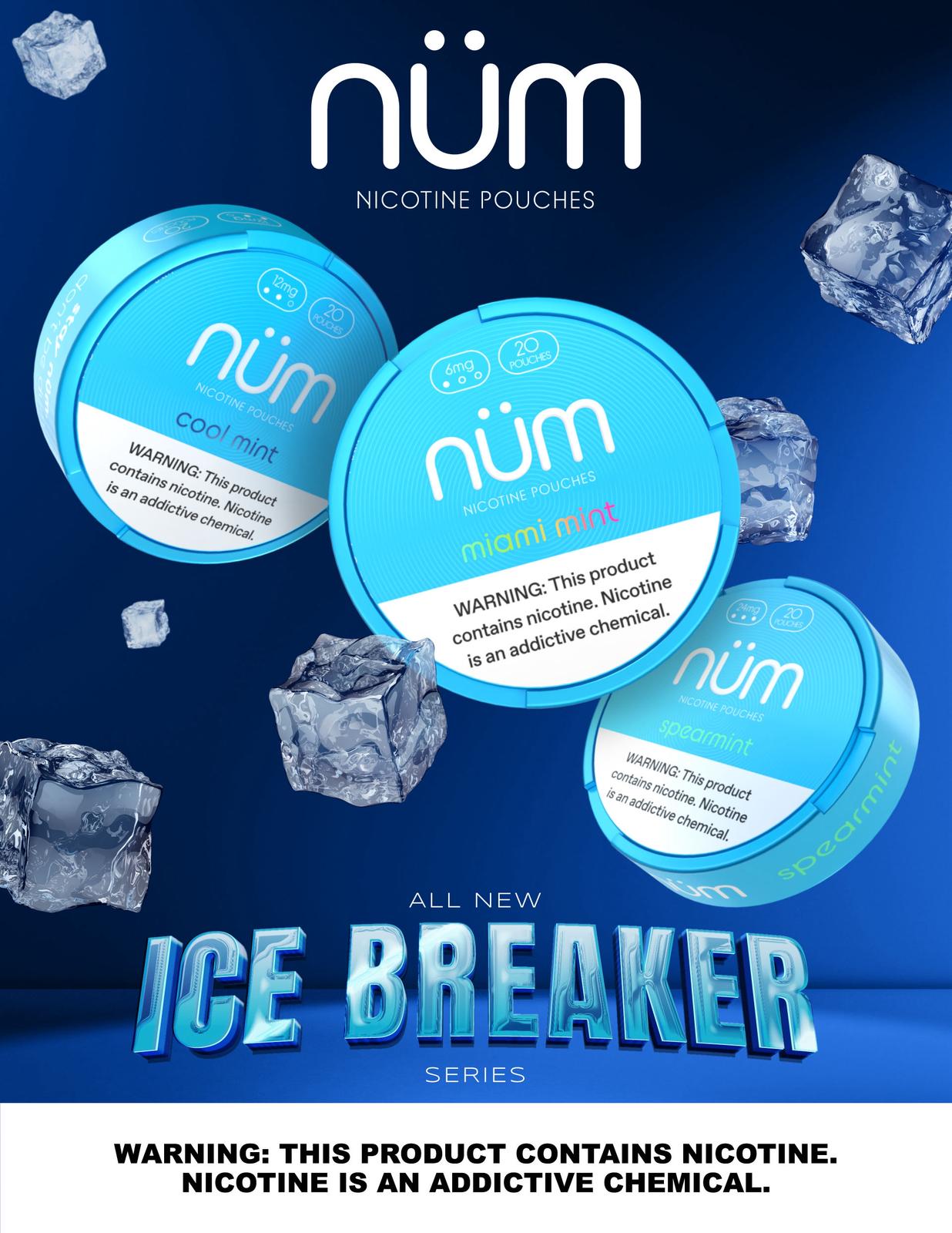 NÜM - Cool Mint 24mg(5pk)